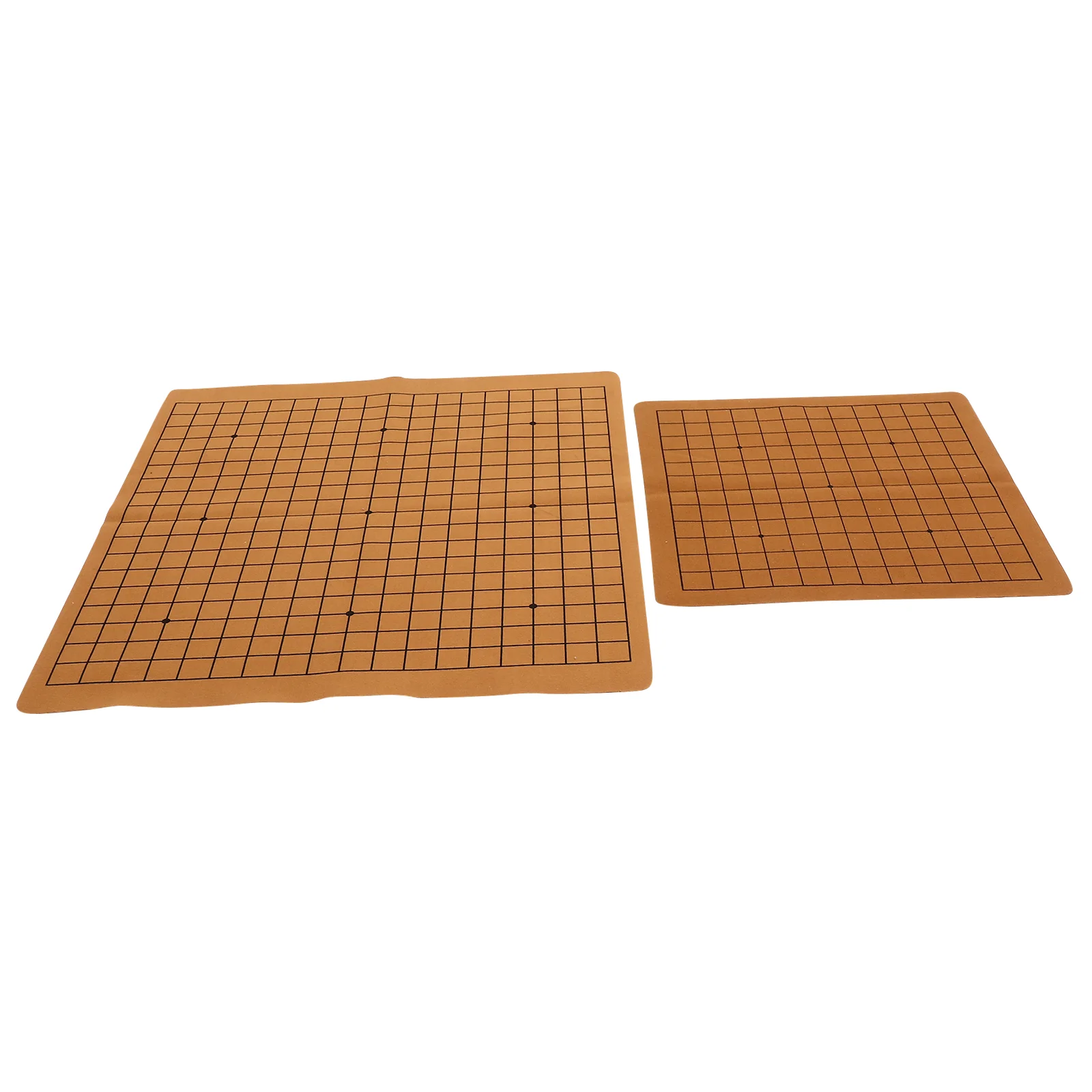 

2 Pcs Chess Supplies Kids Boards Folding Chessboard Game Funny Toys Accessories
