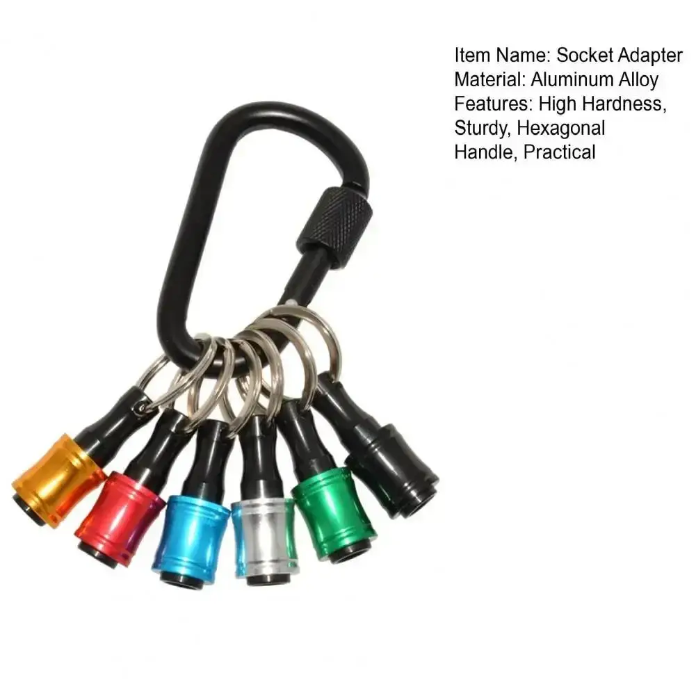 

6 шт., держатель для сверл с шестигранным хвостовиком из алюминиевого сплава