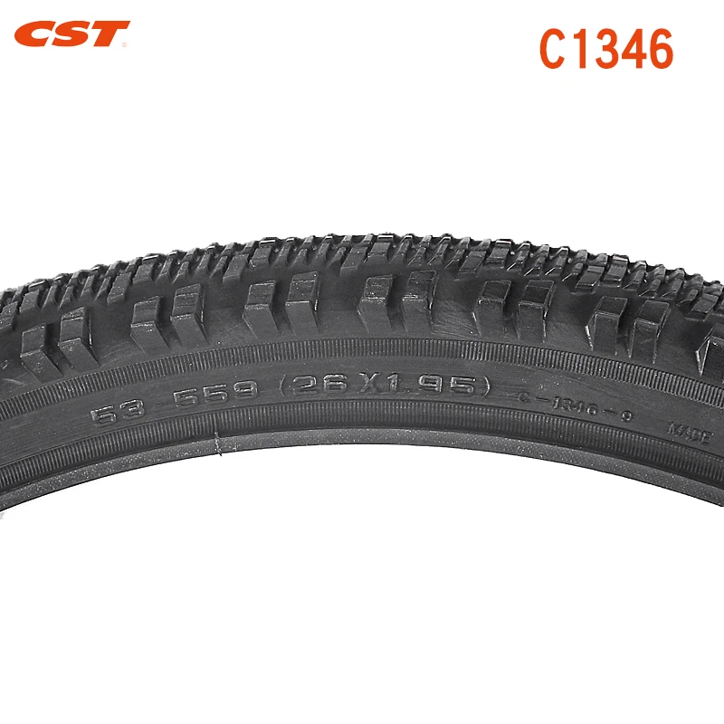 CST MTB Bicycle Tire 26inch 26*1.95 C1346 Wear-Resisting Bicycle Tyre 26er Cross-Country Mountain Bike Tire