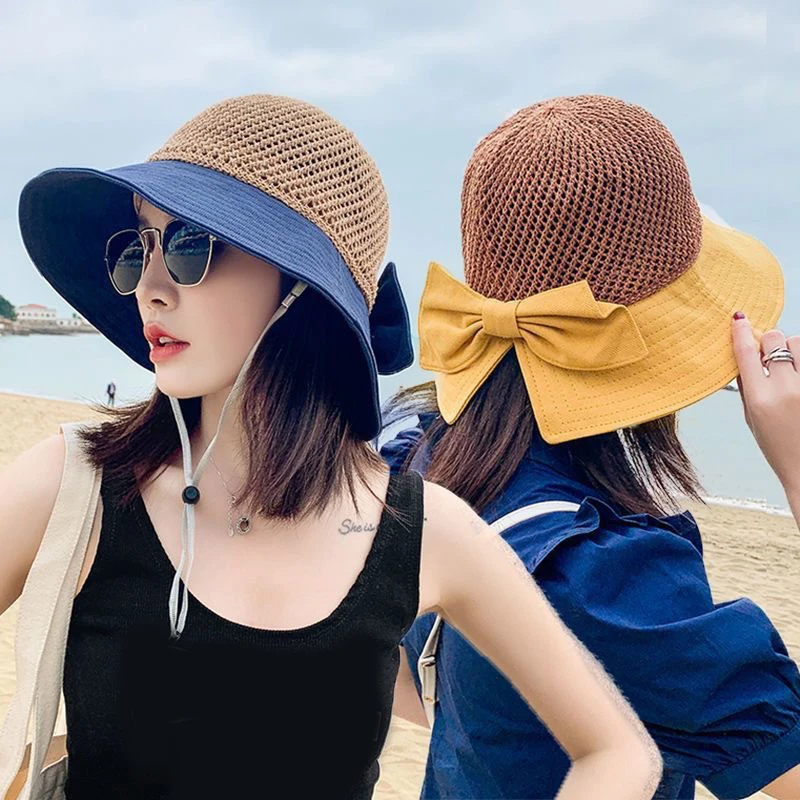Travel Lady Cap Summer Girls Straw Hat 