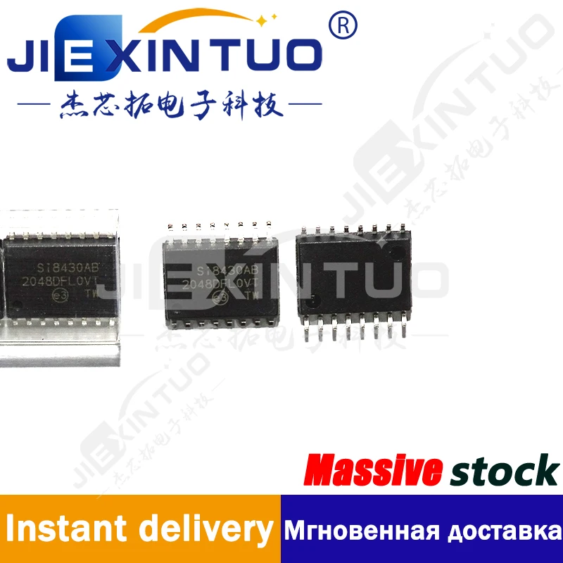 

SI8430AB-D-IS DGTL ISO 2500VRMS 3CH GP 16SOIC General Purpose Digital Isolator 2500Vrms 3 Channel 1Mbps 25kV/µs (Typ) CMTI