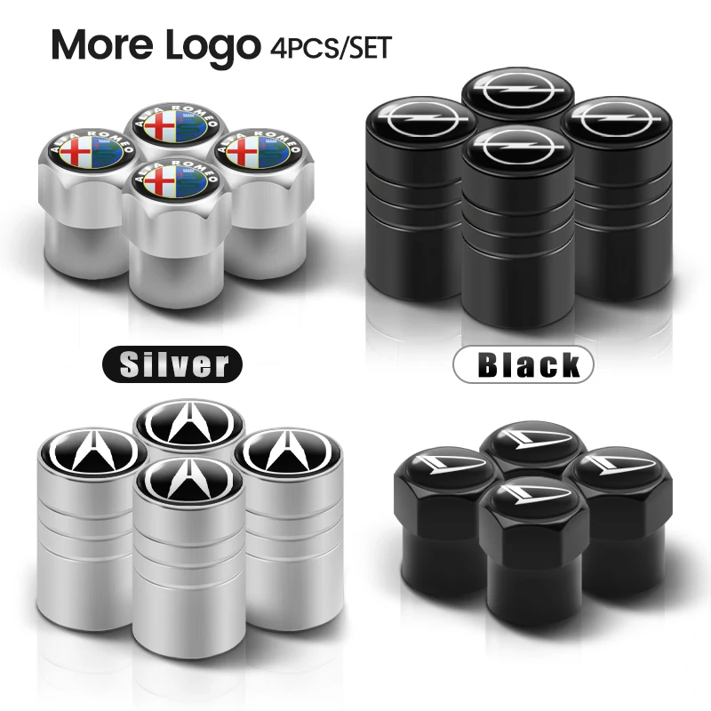 Accessoire Pneu,Bouchons De Valve De Voiture, Couvercle De Tige De Pneu