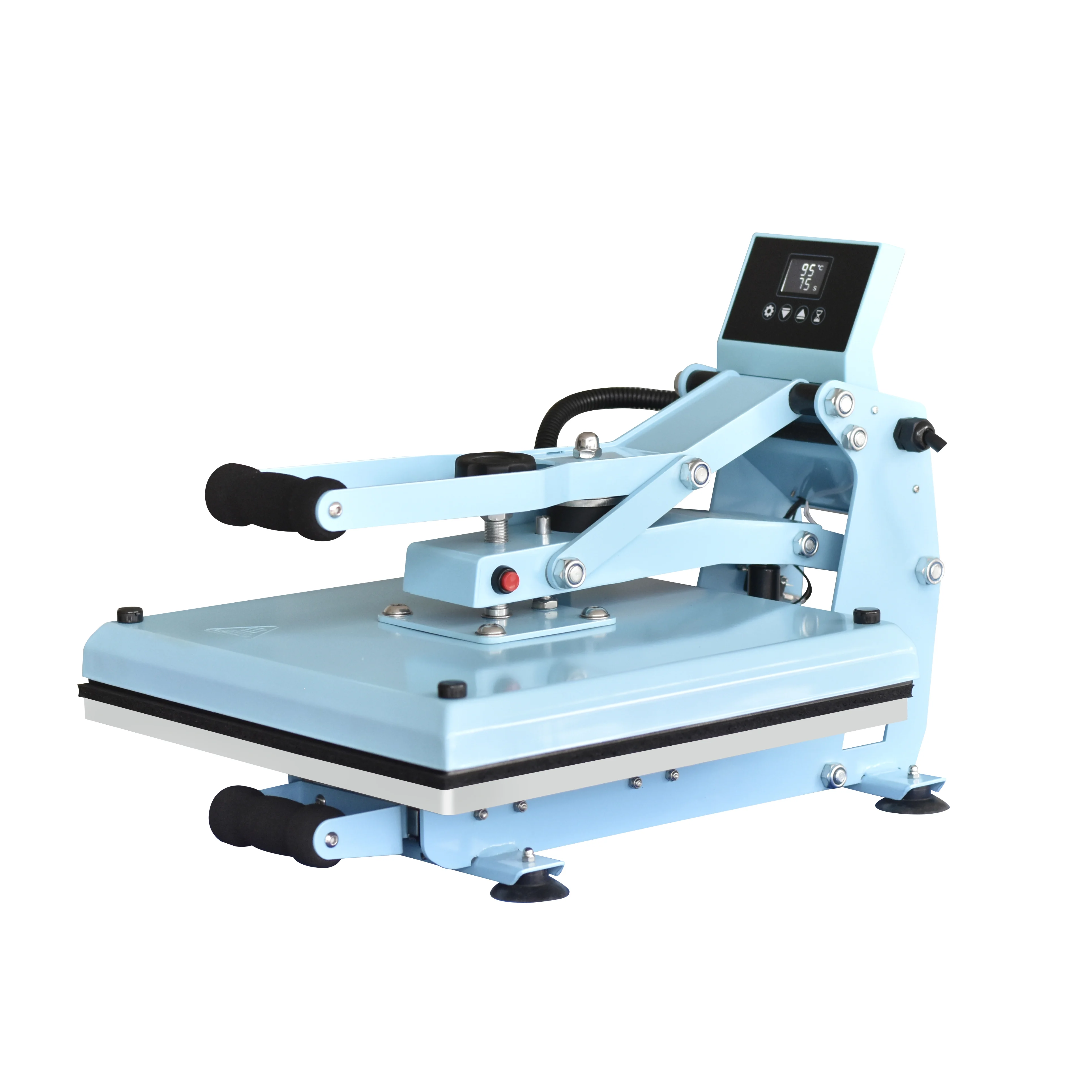 Hot Sale Factory Supply 15x15 Inches Auto-open Tshirts Transfer Printing Sublimation Heat Press Machine 38 x 38