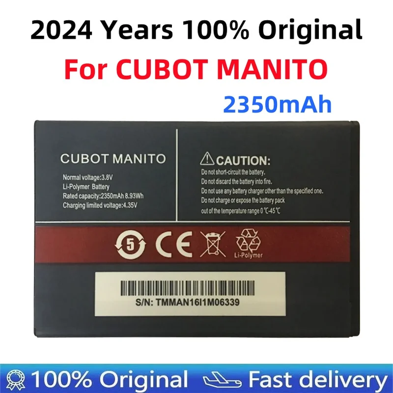 

For CUBOT MANITO Battery Batterie Bateria Batterij Accumulator 3.8V 2350mAh