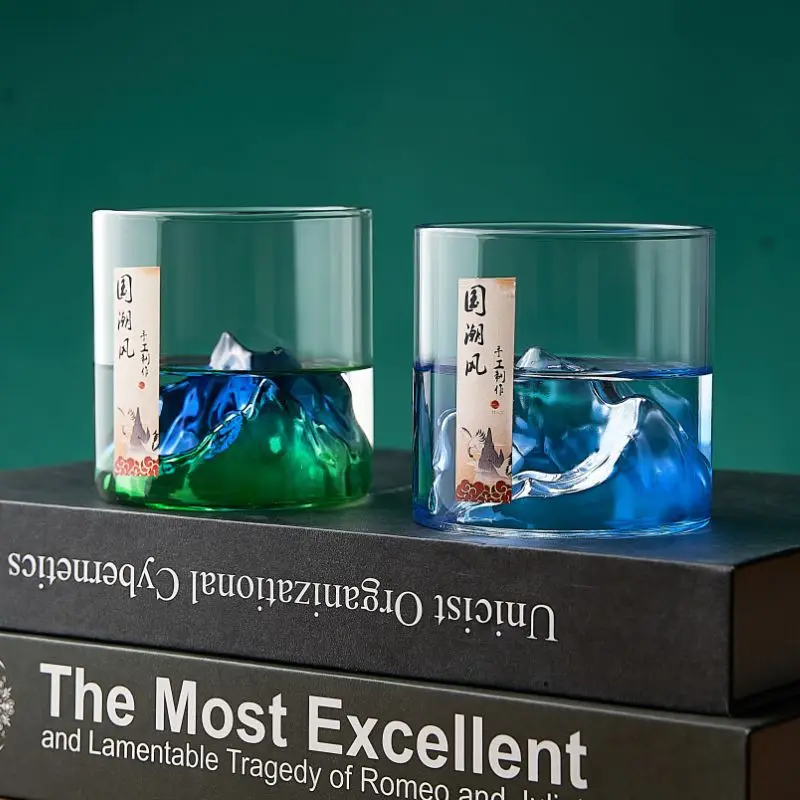 Water Cup Japanese Mountain Whiskey Glass 200/300ML