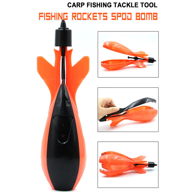 1pc Spomb Carp Initiator Carp Bait Boat Fishing Rocket Feeder Spomb Float Bait Holder Bait Feeder Fishing Accessories