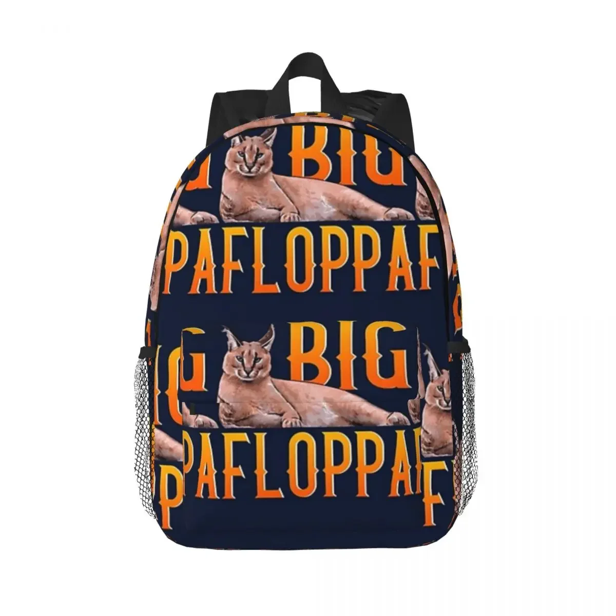 

Big Floppa Funny Backpacks Teenager Bookbag Casual Students School Bags Laptop Rucksack Shoulder Bag Large Capacity