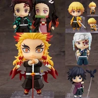 Good Smile Nendoroid Demon Slayer GSC Kamado Nezuko Tanjirou Uzui Tengen Hashibira Inosuke Agatsuma Zenitsu Akaza Anime Figures