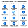 Window Cleaning Robot Liectroux YW810, Dual Water Spray,Smart Memory,Home Glass Window robot vacuum Cleane,APP&Remote Control 2