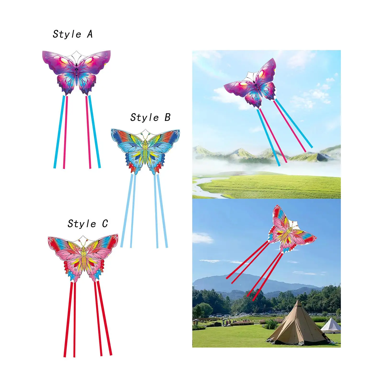 Huge Kite for Adults Kids Sports Kite for Trip Outdoor Activities Backyard