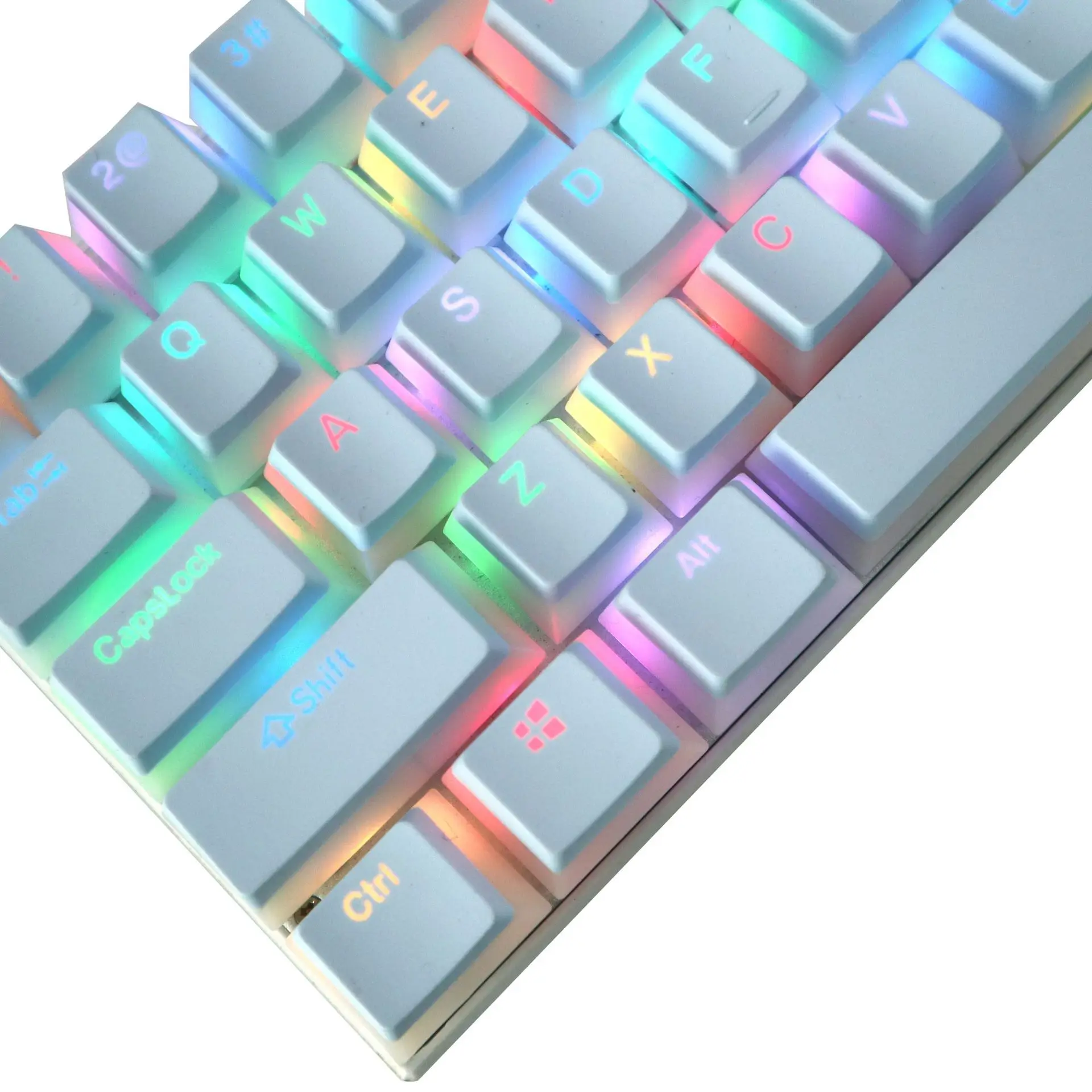 Keycap Teclado Gaming Mecânica Keycaps Pudim Duas Cores Injeção Perfil Oem Gateron Cherry mx Switch Faça Você Mesmo Pbt Pudim 104 Chaves - Imagem 4