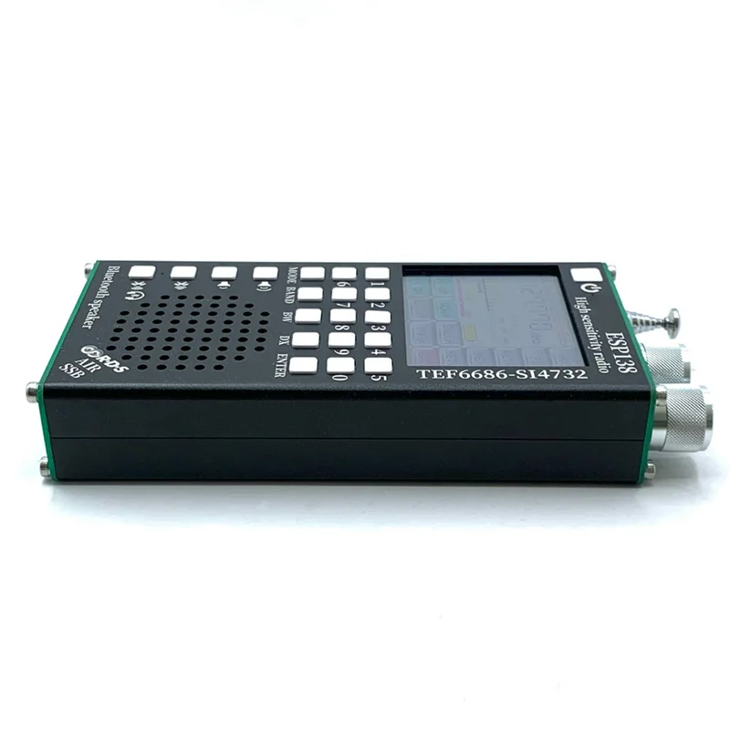 AAAEL-ESP32 ESP138 SI4732 TEF6686 듀얼 모드 FM AM SSB 풀 밴드 에어 밴드 수신기 핸드헬드 라디오 2 in 1