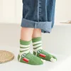 3-12T Cute Boys Girls Two Toed Tabi Socks Kids Cartoon Animals Printed Pure Cotton Short Socks Split Thumb Toe Socks 6