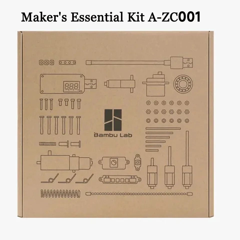 Maker's Essential Kit A-ZC001 For bambu lab DIY Model Bambu Lab 3D
