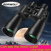 Borwolf 10-380X100  High Magnification Long Range Zoom 10-60 Times Hunting Telescope Binoculars  HD Professiona  Zoom 1