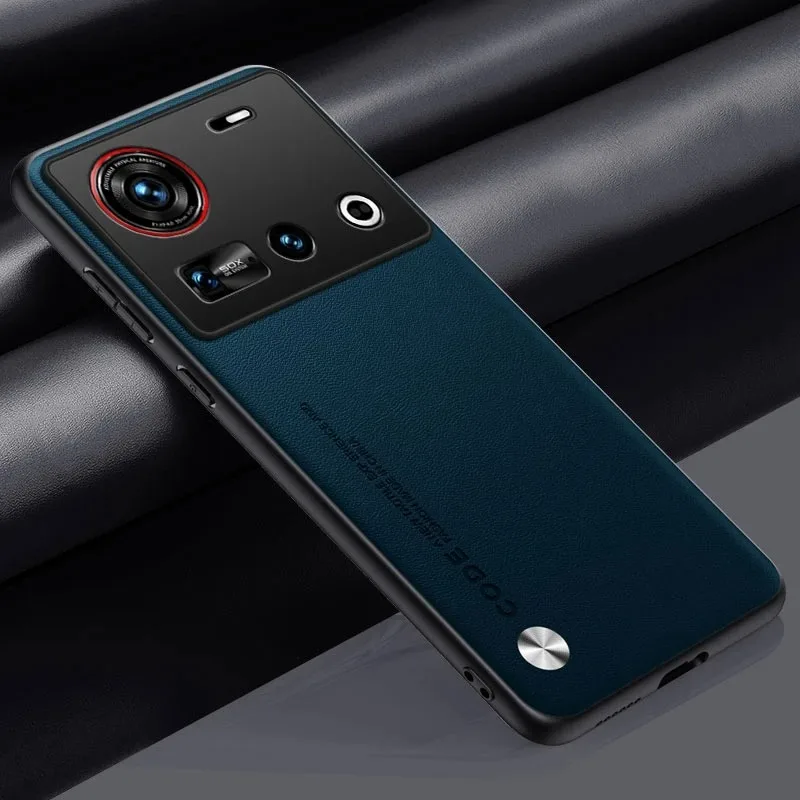 Luxury PU Leather Shockproof Phone Case with Full Protection