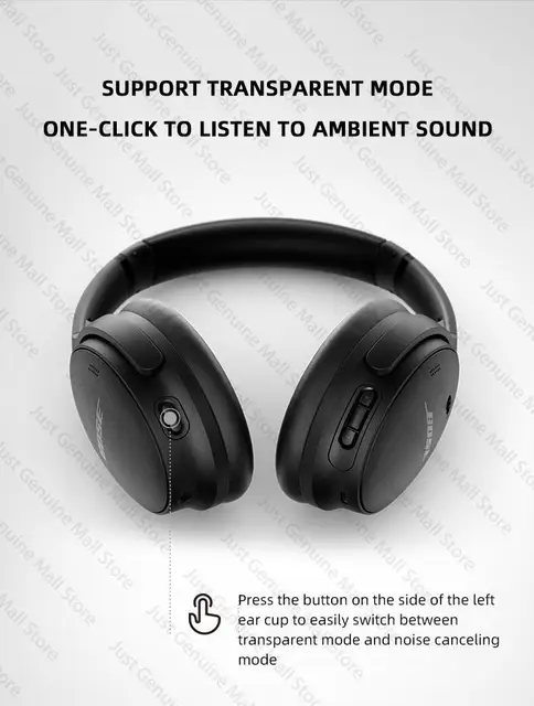 Bose-Casque antibruit sans fil Bluetooth d'origine, casque de basse,  écouteur avec micro, assistant vocal, confort chirurgical 45, QC45 -  AliExpress