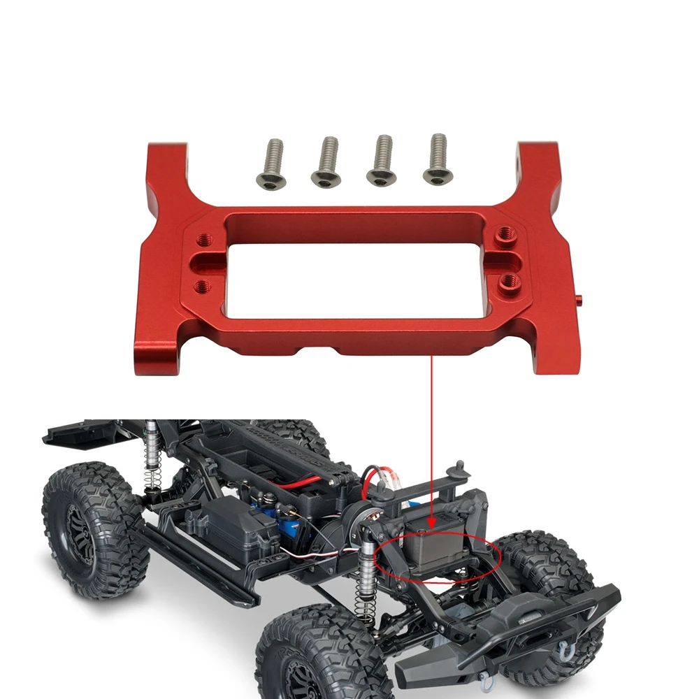 Support Servo Direction Aluminium pour Traxxas TRX-4 RC