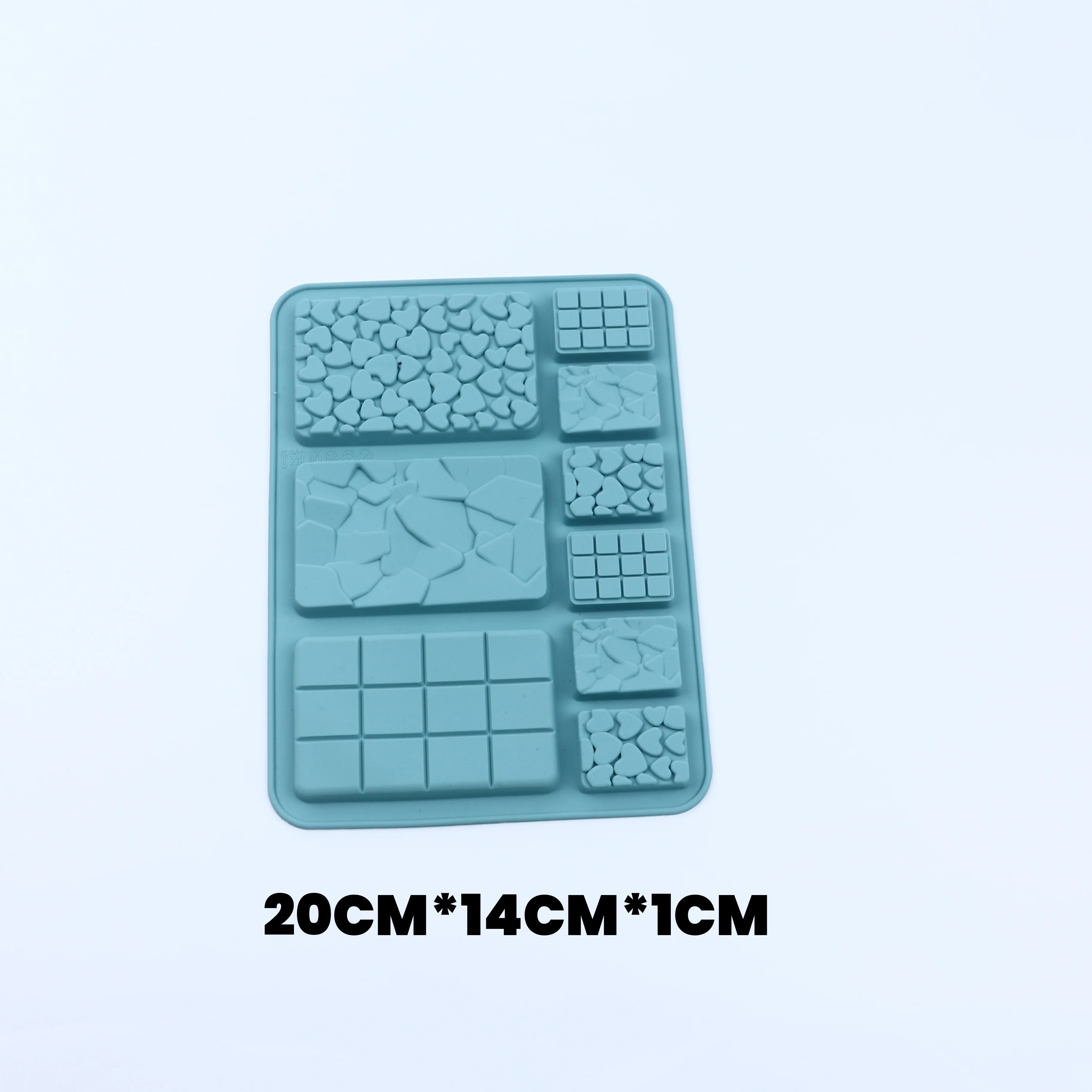 Baking Mold Waffle Chocolate Mold Silicone Moldes De Silicona Chocolate Bar Mold Reposteria Y Pasteleria