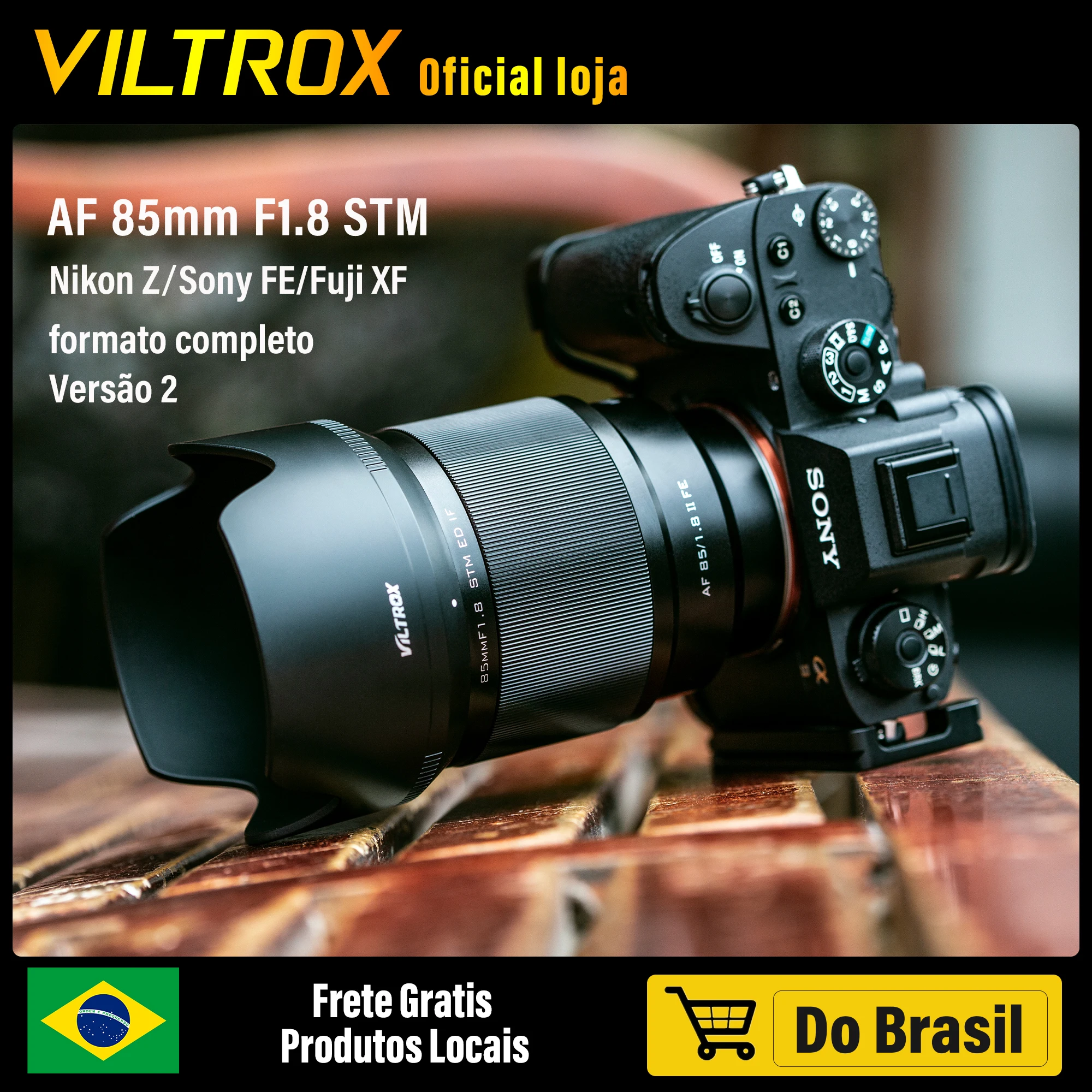 VILTROX 85mm F1.8 富士フイルム X ニコン Z ソニー FE マウント