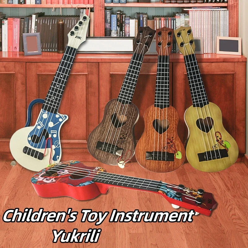 Children Can Pluck Strings And Play Yukrili Toys Beginners' Level Guitar Puzzle And Musical Instruments 3