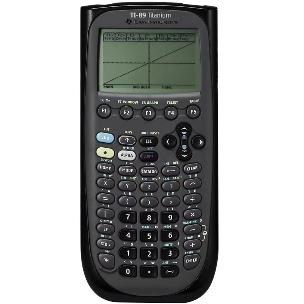 التيتانيوم البرمجة والرسوم البيانية آلة حاسبة, تكساس إنسترومنتس, اختبار دولي, آلة حاسبة علمية, ID, SAT, ACT, TI-89