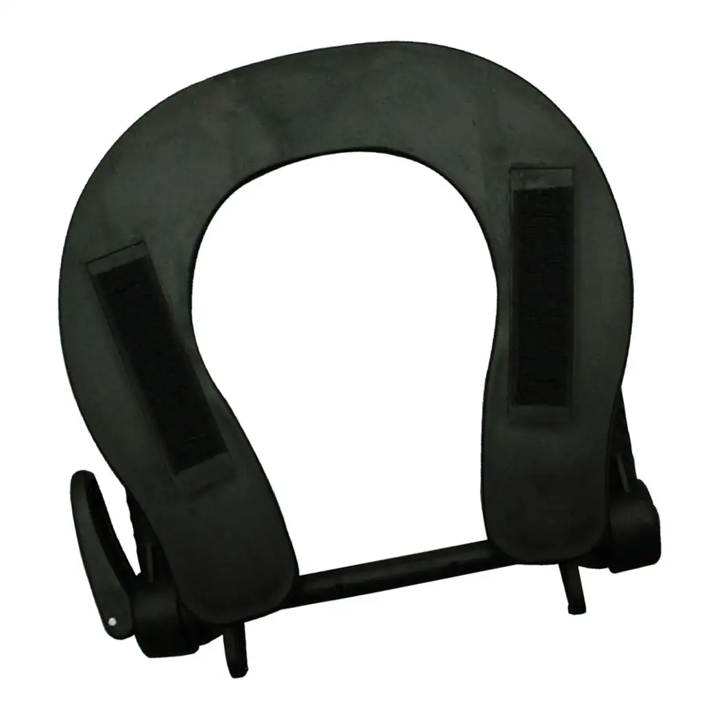 Black Face Cradle Beauty Salon SPA Massage Table Bed Chair Face Cradle Pillow Bracket Holder for Massage Table Bed Accessories 5