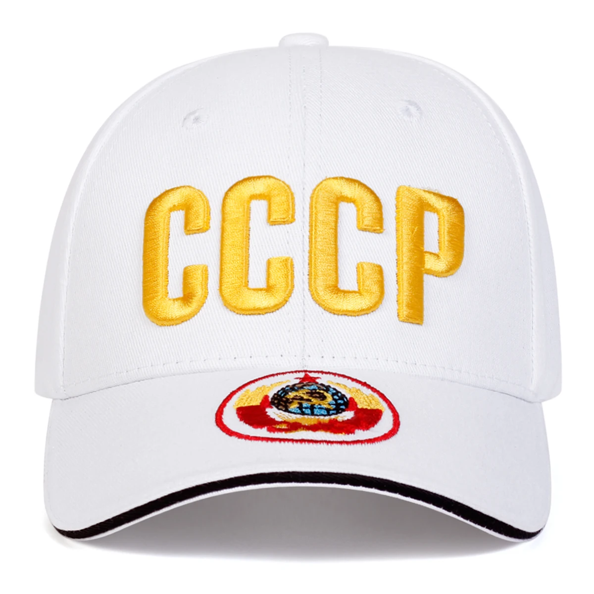 Unisex-Baseballmützen mit CCCP-Buchstaben-Stickerei, für Frühling und Herbst, für den Außenbereich, verstellbare Freizeithüte, Sonnenschutzhut – Detail 6