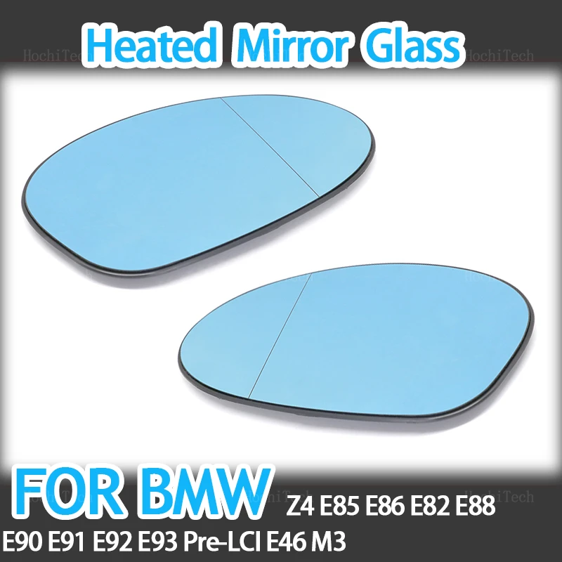 

Door Wing Rearview Mirror Glass Mirror Lens Heated Side Mirror Glass For BMW Z4 E85 E86 E82 E88 E90 E91 E92 E93 Pre-LCI E46-M3