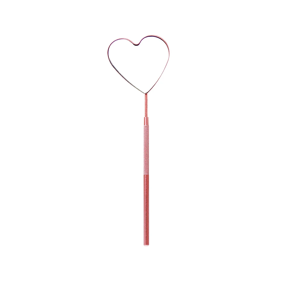 GlamLash Long Handle Magnifying Beauty Mirror for Eyelash Application and Makeup