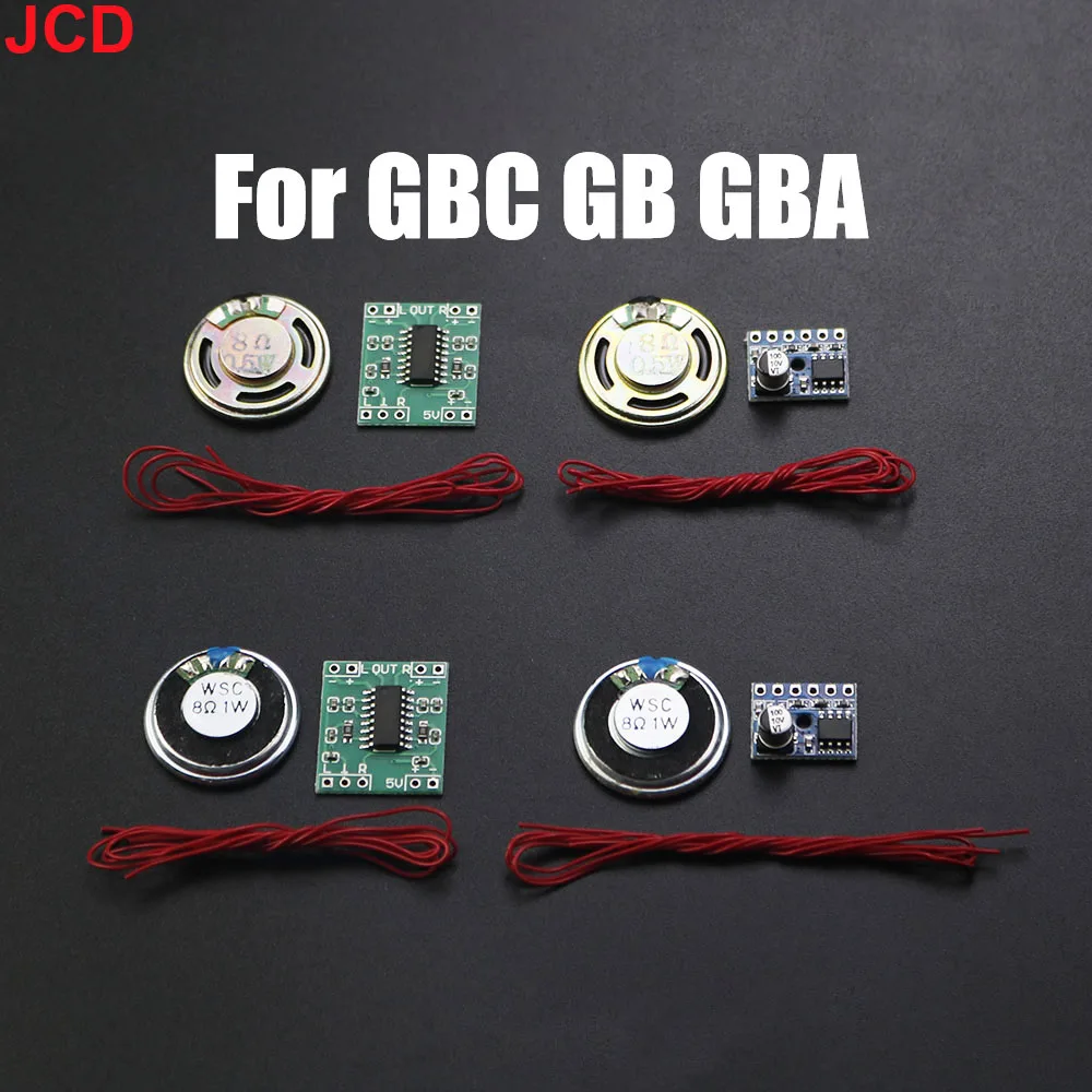 

JCD 1set For Gameboy Sound Module For GBC GB GBA Console Speaker Volume Sound Increasing Module Power Amplifier Module