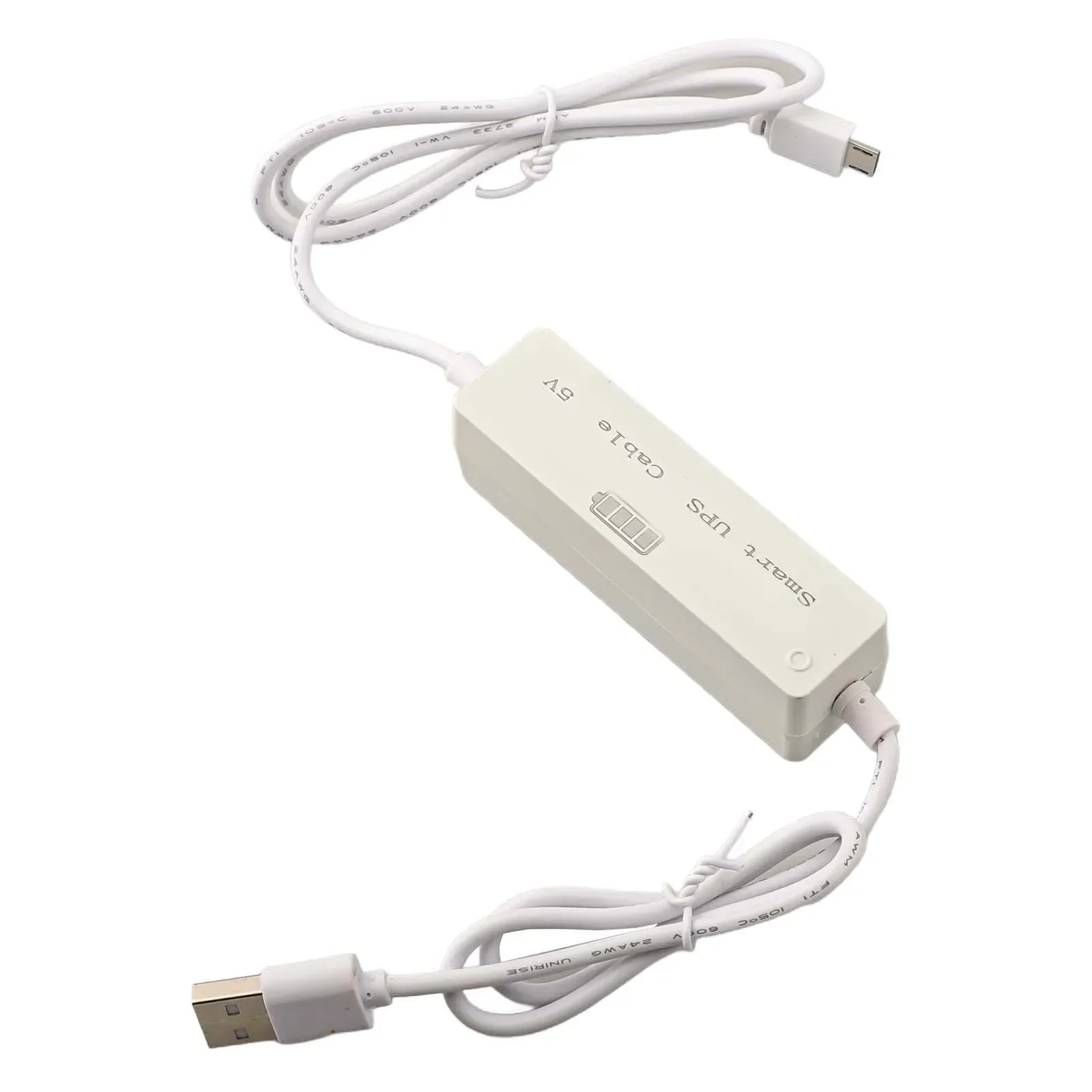 1pc UPS Backup Battery 5V Uninterruptible Power Supply For Camera Power Adapter Built-in UPS Battery Automatically Switches