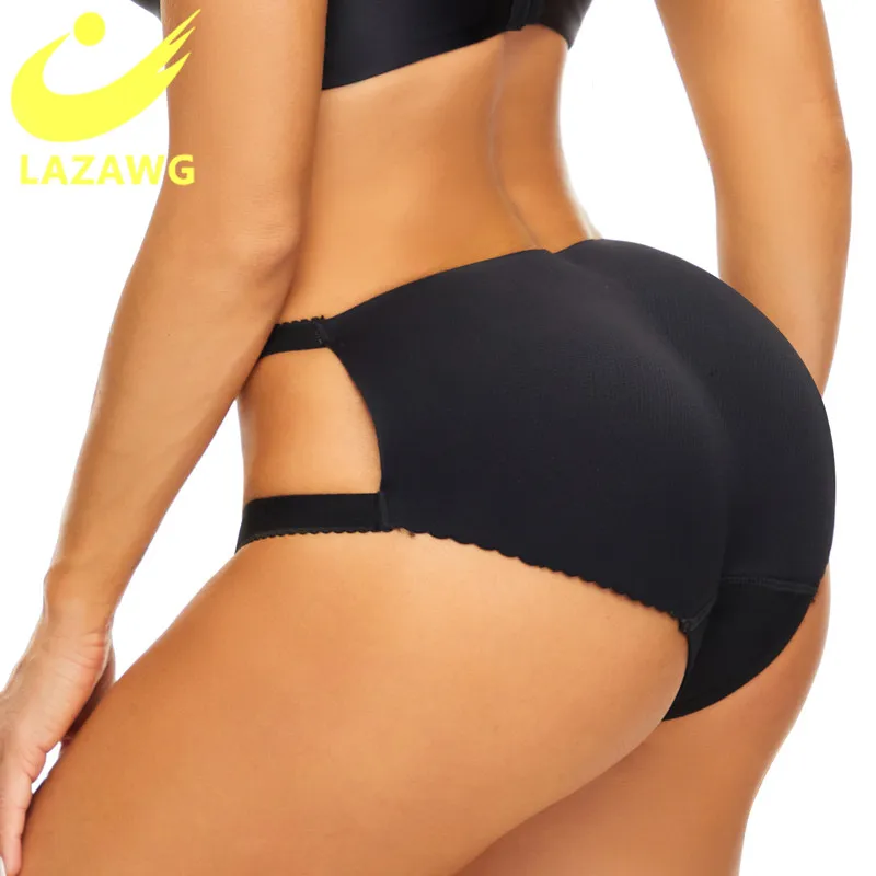 

LAZAWG Butt Lifter Panties with Pads Buttocks Hip Enhancer Women Push Up Booty Lifter Panty Fake Ass Bum Padded Shaper Shapewear