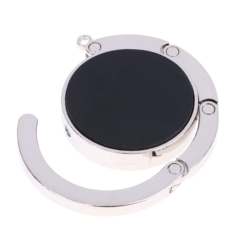 Portable Fashion Folding Crystal Alloy Purse Handbag Bag Hanger Hook Holder Table Hook Unique