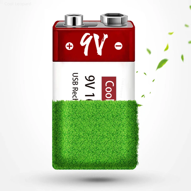 Rechargeable Battery 9V 16800mah Usb Battery Micro Remote Control Lithium Battery For Multimeter Microphone Toy Remote Control