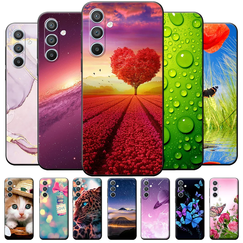 Per Samsung A54 5G Custodia Galaxy A54 2023 Custodia In Marmo Moda Per Samsung Galaxy A54 Sm-A546V Cover Posteriore Protettiva In Silicone Shell