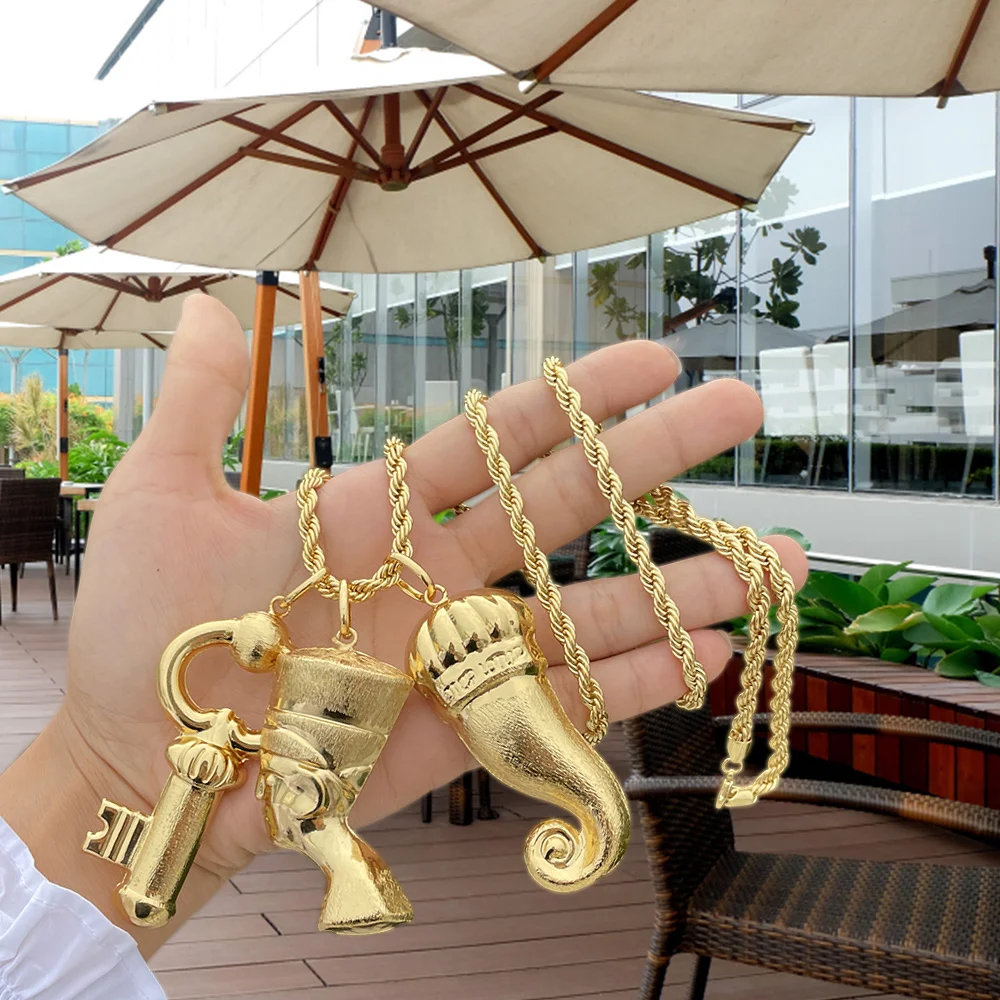 Dubai Gold Plated Necklace Boutique Jewelry Set Fashion Jewelry For Men And Women Daily Wear or Children Jewelry Set Gift - Image 5