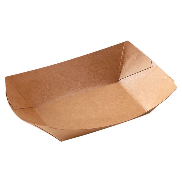 Disposable Paper Tray for Convenient and Eco-Friendly Dining