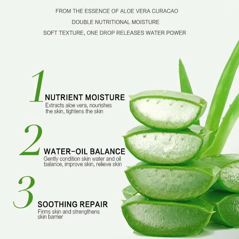 Aloe Calming Moisturizing Lotion Glue Moisturizing Lotion Shrinking Pores Brightening Skin Care Products