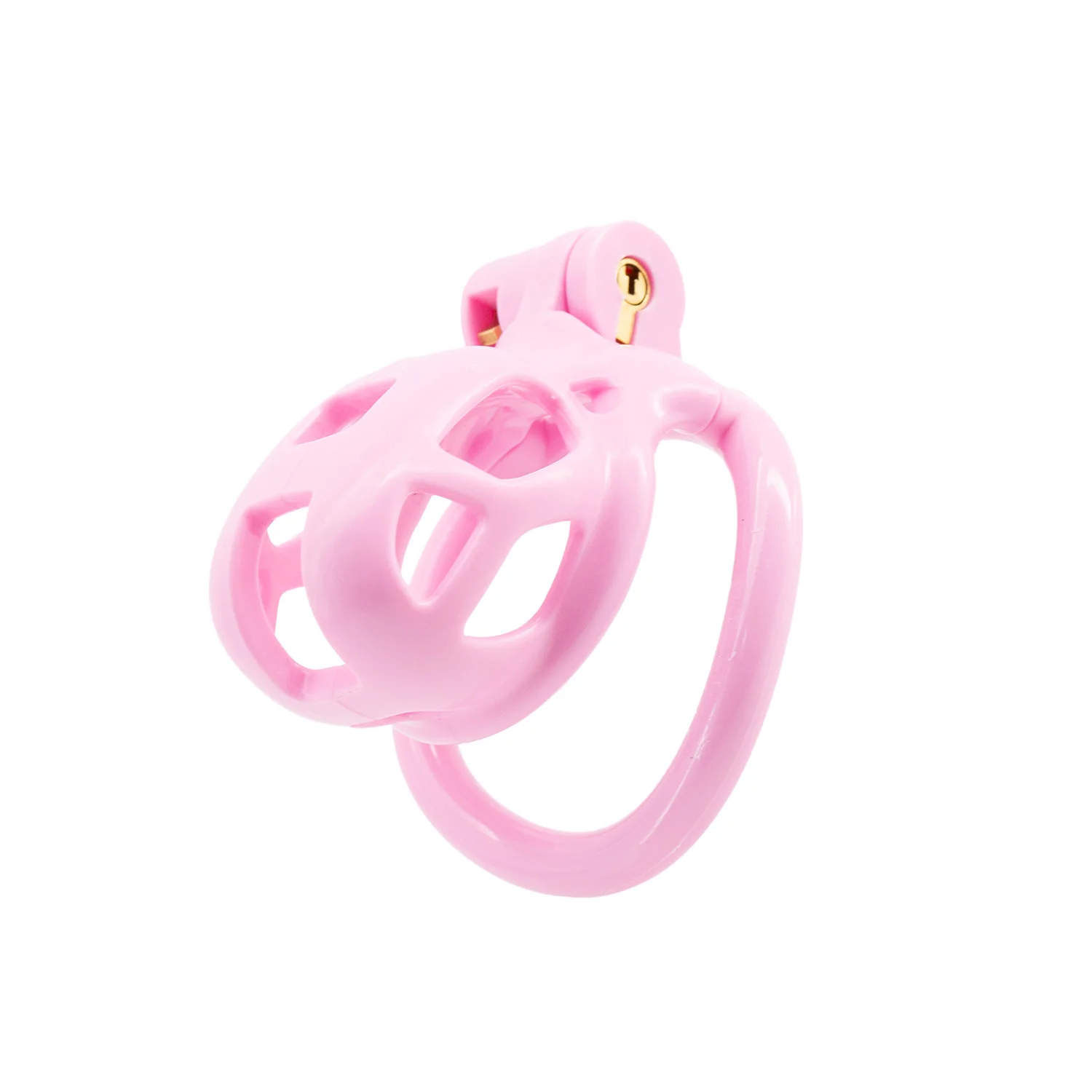 Penis Chastity Cage Chastity Lock Sex Toy Chastity Cage Accessory Male Female Sex Toy Male Chastity Device Colourful Gay Mini Cage With 4 Size Ring