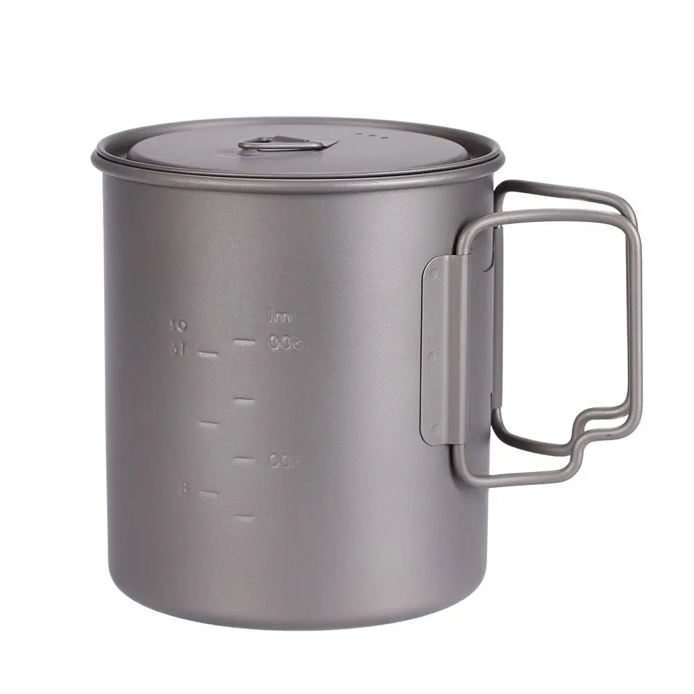 Toaks Outdoor Camping Titanium Pot 900ml 750ml Ultralight Cooking Picnic Titanium Pot 3