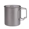 Toaks Outdoor Camping Titanium Pot 900ml 750ml Ultralight Cooking Picnic Titanium Pot 3