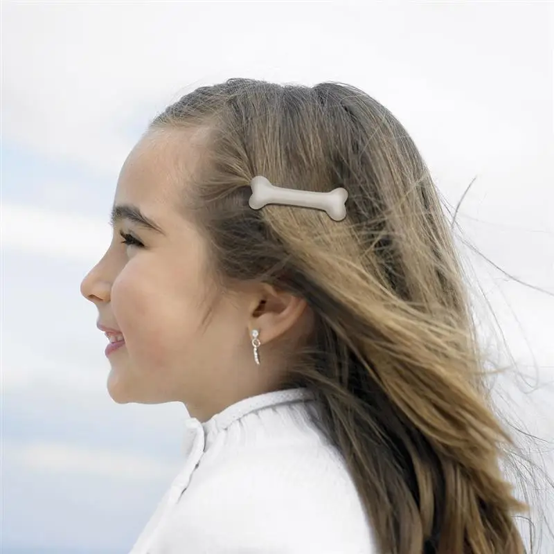 Hair Clips Hair Accessories 4pcs Halloween Hair Clips Dog Bone Design Hairpin Girls Charm Styling Tools