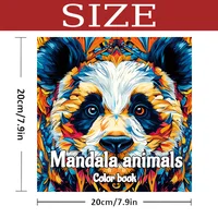 Mandala Animal Drawing Pad Creative Imagination and Realistic Doodles Adult Picture Book 2