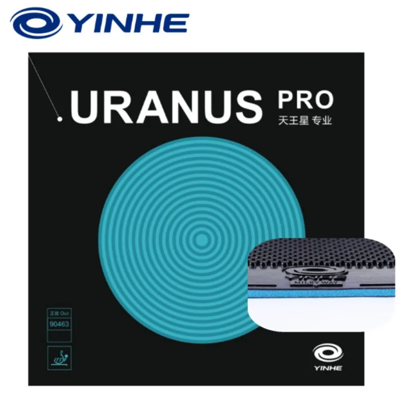 Table Tennis Rubber YINHE Uranus Pro Short Pips-Out Wang Zengyi With Sponge 2.15mm Professional Galaxy Ping Pong