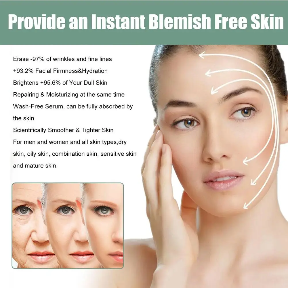 1/2PCS Advanced Collagen Boost Face Serum Brightening Collagen Moisturizing Face Essence Fade Fine Lines Face Lifting Skin Care 4