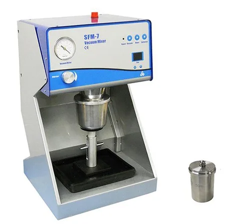 

Compact Vacuum Mixer with Vibration Stage & Two Containers (150 & 500ml) for Battery Electrode Slurry Mixing