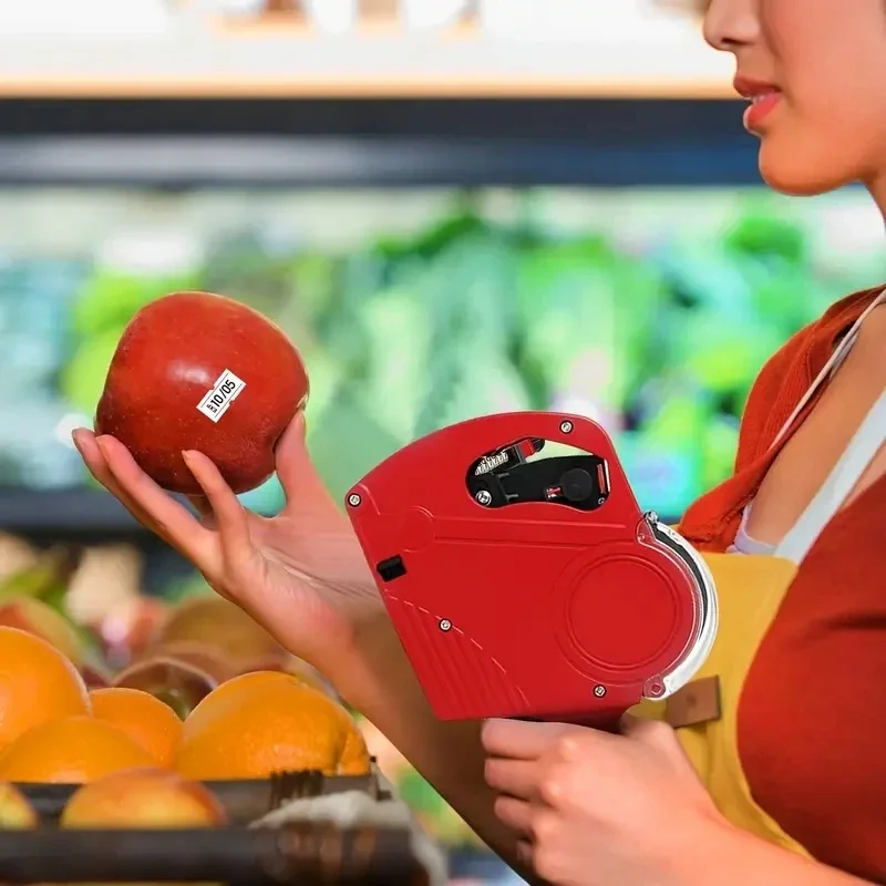 Price tag Gun with Labels Kit Label Maker Numerical Pricing Gun Kit for Office Retail Shop Grocery Store Organization Marking