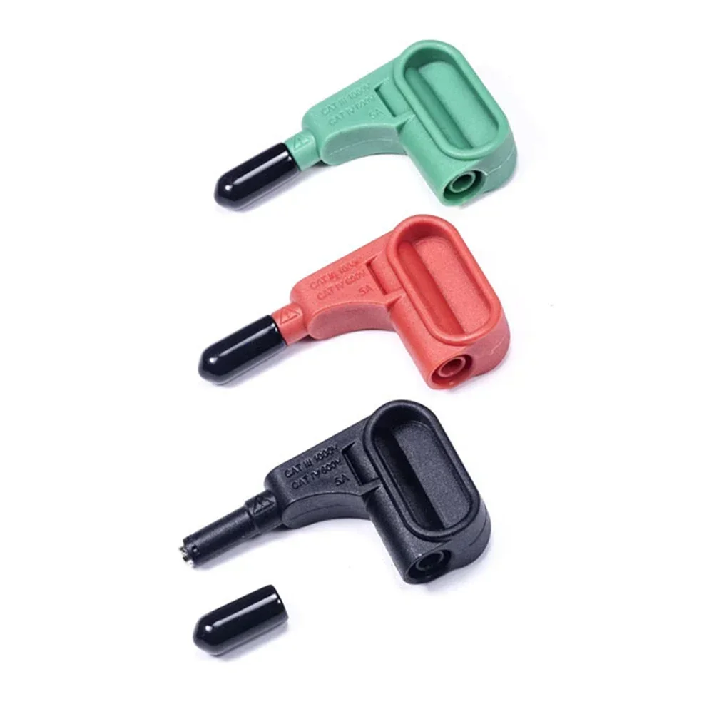 Multimeter Probe DIY Electronic Multimeter Magnetic Head 4mm Banana Plug Solderless Fast Magnet Probe Terminal Multimeter Accessories Tools
