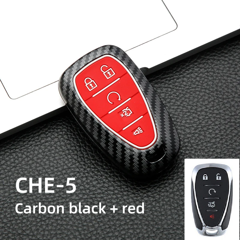Carbon Fiber Car Key Case Key Cover
